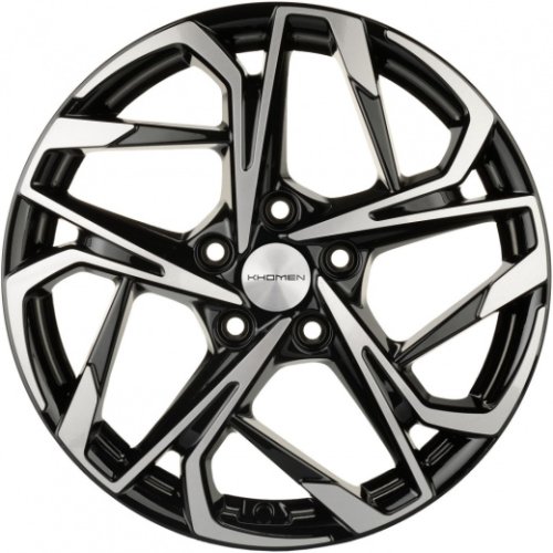 Диски Khomen Wheels KHW1716 (Chery Tiggo 3/Tiggo 3 Pro) 7x17 5x108 ET45 dia 60,1 black-FP - 1