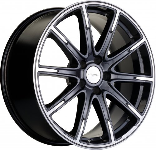 Диски Khomen Wheels KHW1903 (MB A/C/E/S Class) 8,5x19 5x112 ET46 dia 66,6 gray-FP - 1