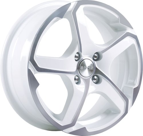 Диски Скад Аллигатор 6x15 5x100 ET38 dia 57,1 алмаз-белый - 1