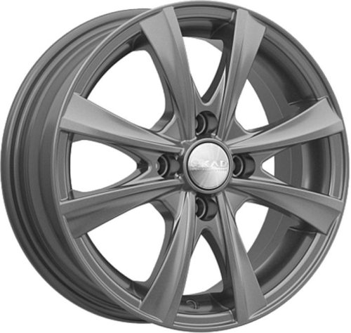 Диски Скад Мальта 6x15 4x114,3 ET44 dia 56,6 графит Россия - 1