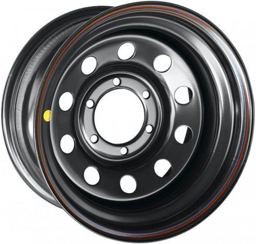 Диски Offroad wheels OFW 8x15 5x114,3 ET-19 dia 84,1 черный - 1