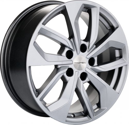 Диски Khomen Wheels KHW1703 (Tiguan) 7x17 5x112 ET40 dia 57,1 G-silver Россия - 1