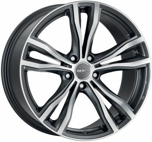 Диски MAK X-Mode 11x20 5x120 ET35 dia 74,1 gun metallic mirror - 1