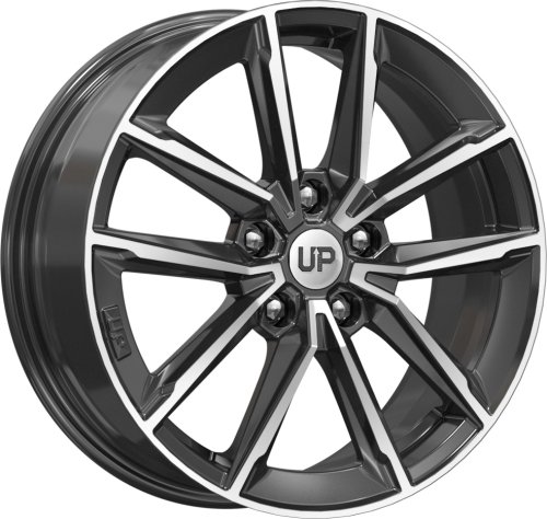 Диски Wheels UP Up104 6,5x17 5x114,3 ET40 dia 67,1 new diamond - 1