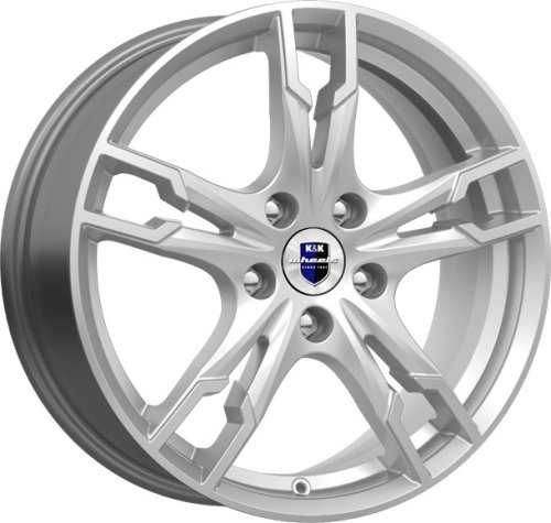 Диски K&K Солар 7x17 4x100 ET41 dia 60,1 сильвер SK - 1