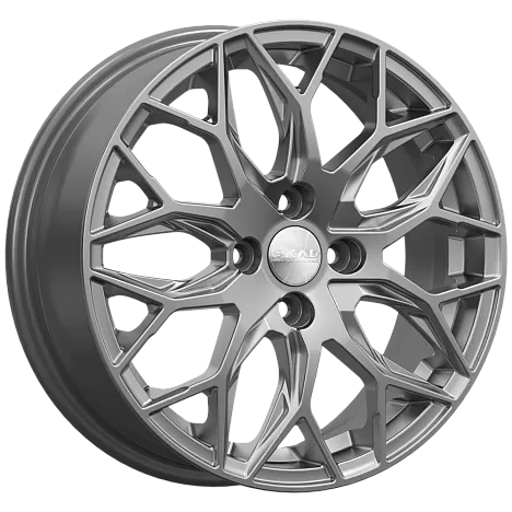 Диски Скад Фабиан 6x16 4x100 ET41 dia 60,1 графит Россия - 1