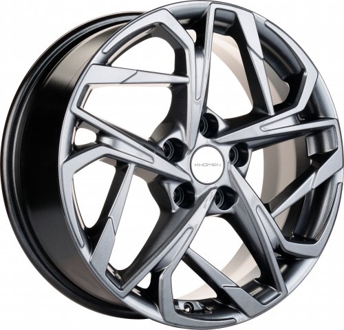 Диски Khomen Wheels KHW1716 (Sportage) 7x17 5x114,3 ET48,5 dia 67,1 gray - 1