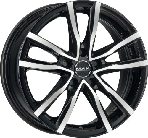 Диски MAK Milano 7x17 5x114,3 ET40 dia 76 black mirror - 1