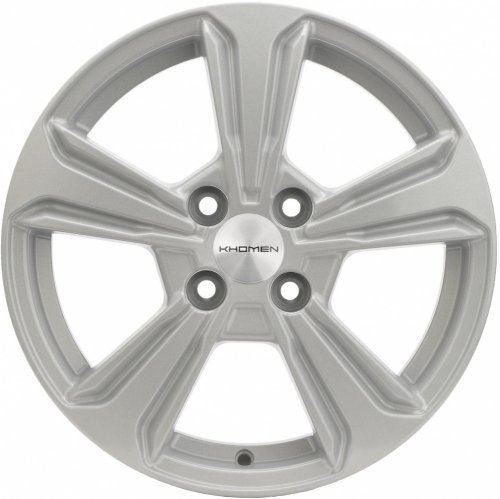 Диски Khomen Wheels KHW1502 (Solaris II) 6x15 4x100 ET46 dia 54,1 F-silver Россия - 1