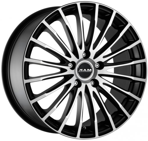 Диски MAK Fatale 7,5x17 5x100 ET48 dia 56,1 ice black - 1
