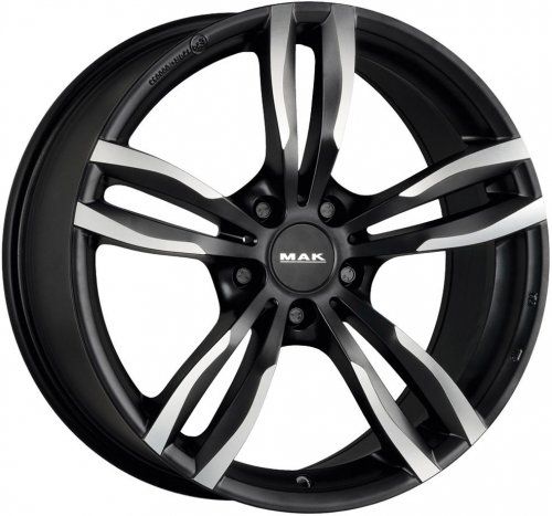 Диски MAK Luft 9x18 5x120 ET44 dia 72,6 ice black - 1