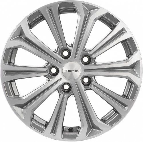 Диски Khomen Wheels KHW1610 (Focus) 6,5x16 5x108 ET50 dia 63,3 gray-FP Россия - 1