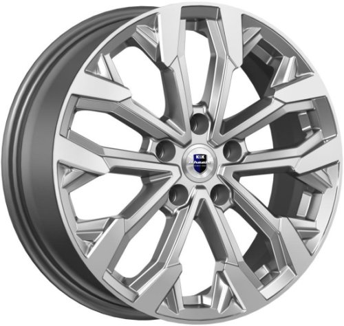 Диски K&K Морейн 6,5x17 5x114,3 ET49 dia 67,1 дарк платинум - 1