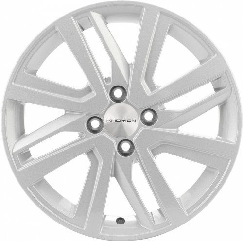 Диски Khomen Wheels KHW1609 (Vesta/Largus) 6x16 4x100 ET50 dia 60,1 F-silver Россия - 1