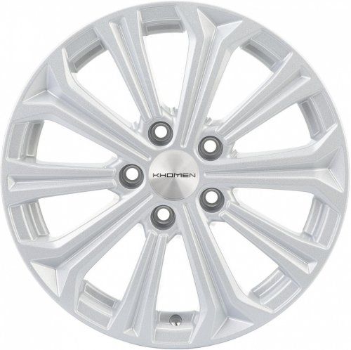 Диски Khomen Wheels KHW1610 (Civic) 6,5x16 5x114,3 ET45 dia 64,1 F-silver Россия - 1