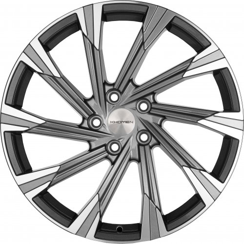 Диски Khomen Wheels KHW1901 (Mazda CX-5/CX8) 7,5x19 5x114,3 ET45 dia 67,1 gray-FP - 1