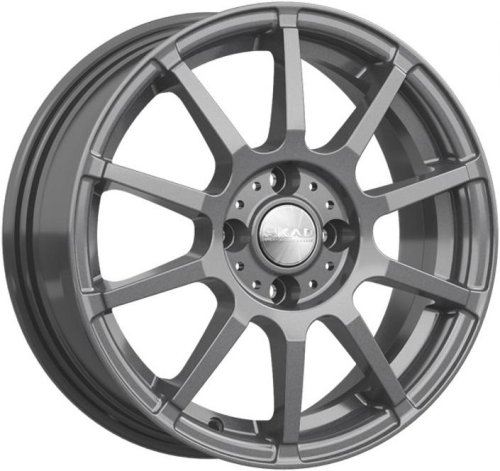 Диски Скад Акита 6x15 4x100 ET48 dia 54,1 графит Россия - 1