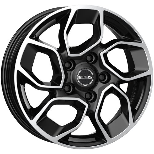 Диски MAK Express 3 7x17 5x160 ET55 dia 65,1 black mirror - 1