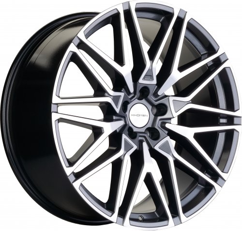 Диски Khomen Wheels KHW2103 (Q7/Touareg) 9,5x21 5x112 ET31 dia 66,6 gray-FP Россия - 1