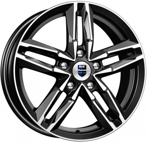 Диски K&K Sayan 6x16 5x108 ET45 dia 67,1 алмаз черный Россия - 1