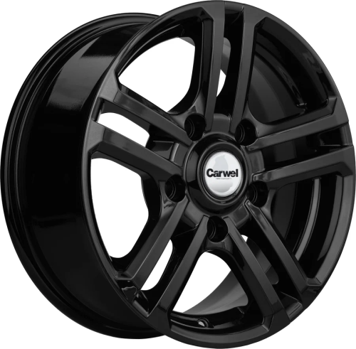 Диски Carwel Niva 1602 6,5x16 5x139,7 ET40 dia 98,5 BL - 1
