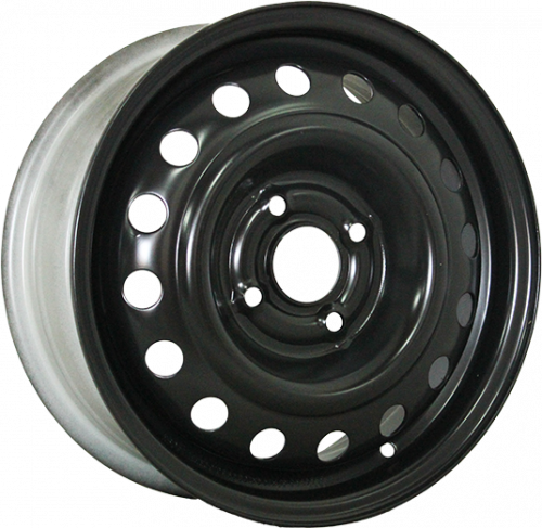 Диски TREBL 6445T 6x15 4x100 ET39 dia 56,6 Black - 1