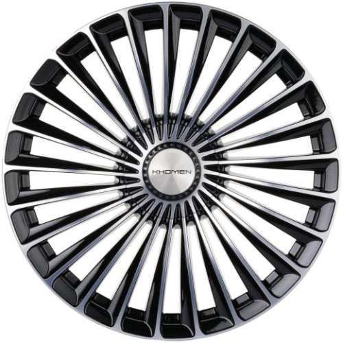 Диски Khomen Wheels KHW2008 (Mercedes Front) 8,5x20 5x112 ET43 dia 66,6 black-FP - 1