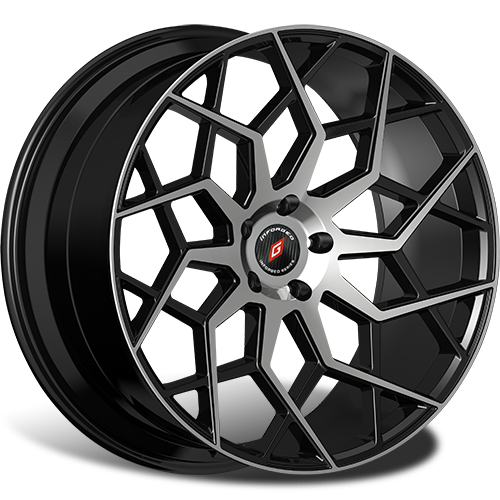 Диски Inforged IFG42 10x20 5x120 ET40 dia 74,1 black machined - 1