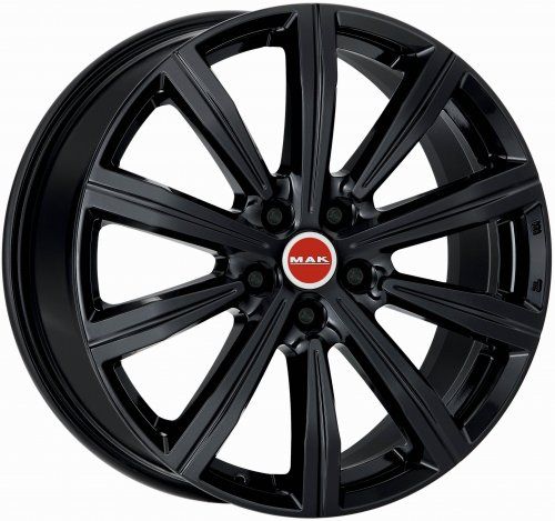 Диски MAK Birmingham 8,5x20 5x112 ET28 dia 66,6 gloss black - 1