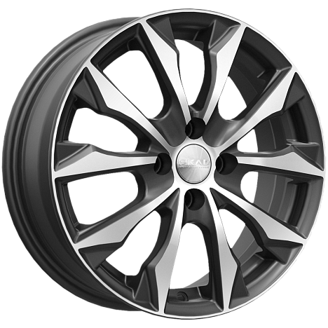 Диски Скад Нагоя 6x16 4x100 ET41 dia 60,1 алмаз бархат новый - 1