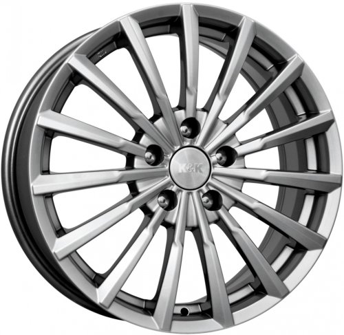 Диски K&K Акцент 7x17 5x114,3 ET60 dia 67,1 блэк платинум Россия - 1
