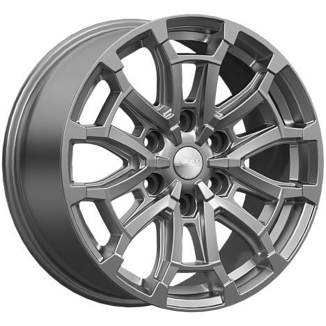 Диски Скад Авилис 8x18 6x120 ET42 dia 70,2 графит - 1