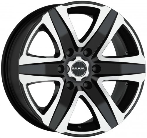 Диски MAK Stone 6 8x18 6x139,7 ET35 dia 67,1 black mirror - 1
