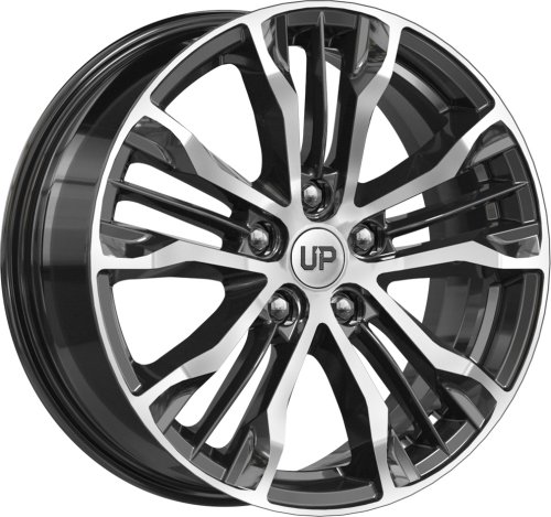 Диски Wheels UP Up106 7x17 5x114,3 ET40 dia 66,1 new diamond - 1