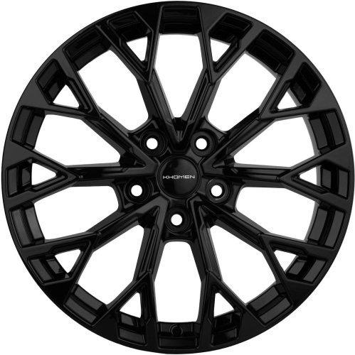 Диски Khomen Wheels KHW1718 (K5/Sonata/Tucson/JAC J7) 7x17 5x114,3 ET48 dia 67,1 black - 1