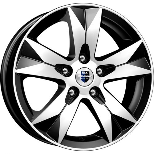 Диски K&K Crossline 6,5x16 5x114,3 ET51 dia 67,1 алмаз черный - 1