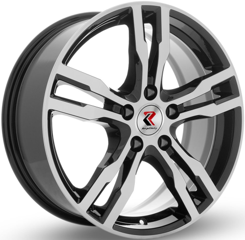 Диски RepliKey B192 7x17 5x114,3 ET40 dia 67,1 BK/FP - 1