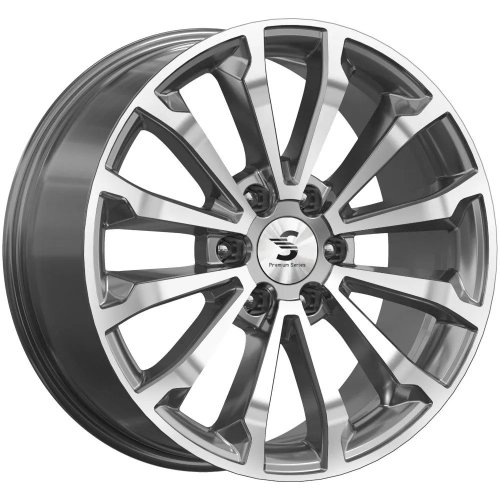 Диски K&K Premium Series КР006 (20_Pajero Sport) 8,5x20 6x139,7 ET33 dia 67,1 diamond gloss graphite - 1
