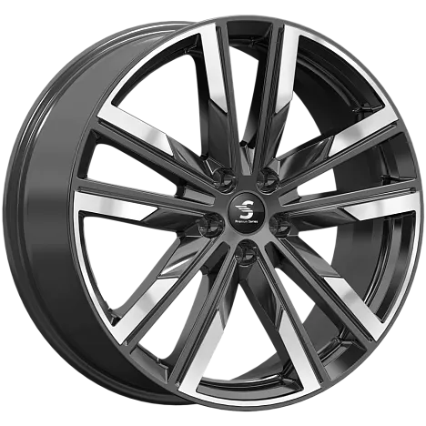 Диски K&K Premium Series КР014 Geely Tugella 8x20 5x108 ET46 dia 63,35 diamond black gris - 1