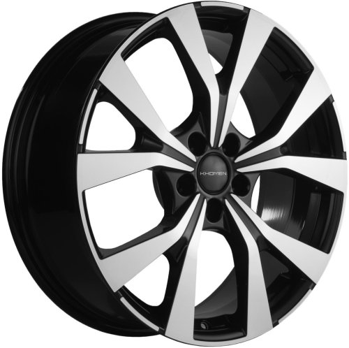 Диски Khomen Wheels KHW1906 (Geely Atlas/Atlas Pro) 7x19 5x114,3 ET45 dia 60,1 black-FP - 1