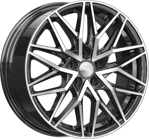 Диски Скад Азимут 7x17 5x108 ET50 dia 63,35 алмаз - 1