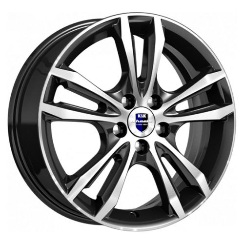 Диски K&K Samara 6x16 4x100 ET49 dia 54,1 алмаз черный Россия - 1