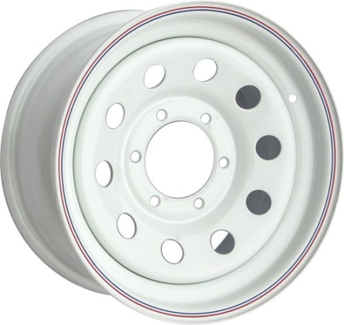 Диски Offroad wheels Toyota/Nissan/Mitsubishi L200 2005+ 8x16 6x139,7 ET30 dia 110,1 белый - 1