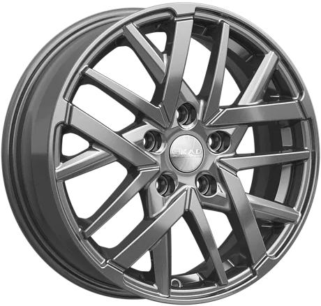 Диски Скад Босфор 6x16 5x100 ET38 dia 57,1 графит Россия - 1