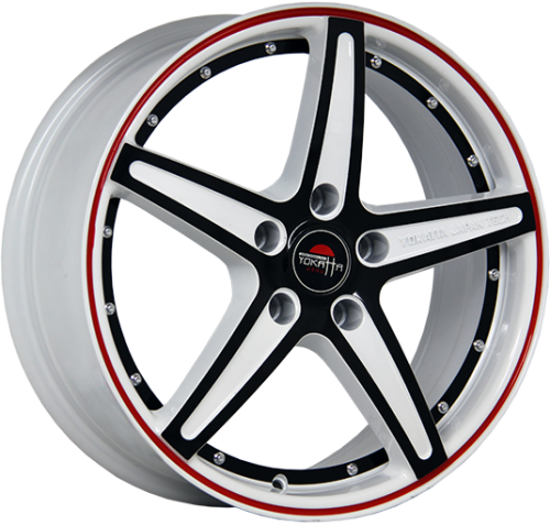 Диски Yokatta Model-11 7x17 5x112 ET43 dia 66,6 W+B+RS+BSI - 1