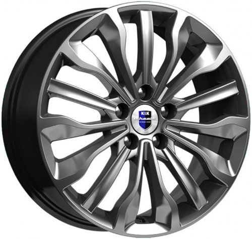 Диски K&K Атакама 6,5x17 5x108 ET50 dia 63,3 дарк платинум Россия - 1