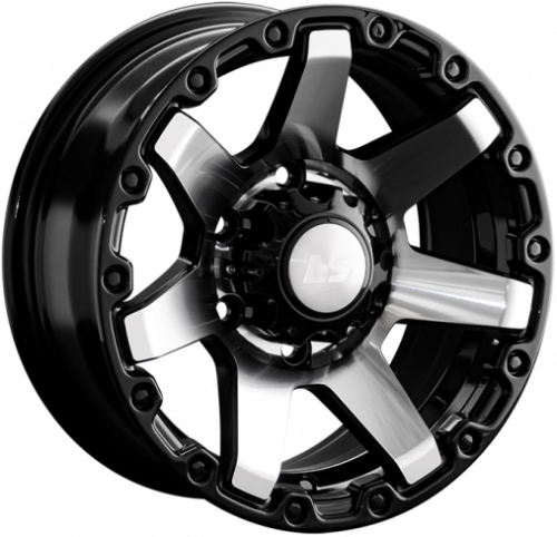 Диски LS wheels 873 7x15 6x139,7 ET10 dia 106,1 BKF - 1