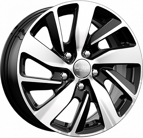Диски K&K Original Series KIA (Ceed КСr741) 6,5x16 5x114,3 ET50 dia 67,1 алмаз черный Россия - 1
