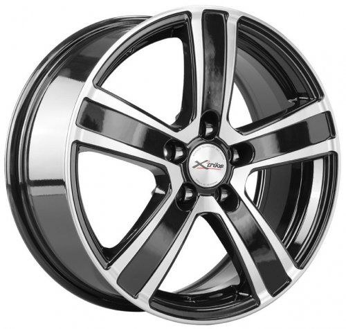 Диски X trike X-108 7x16 5x115 ET45 dia 70,1 BK/FP - 1