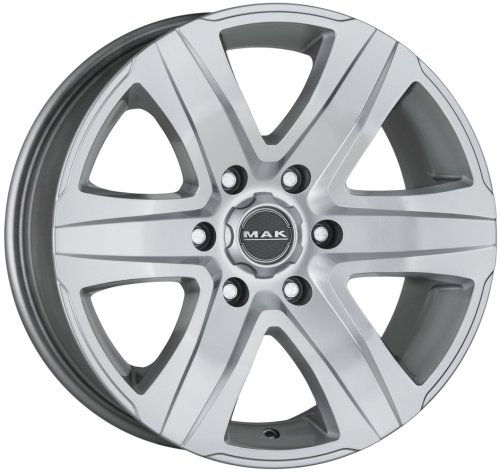 Диски MAK Stone 4x4 T 8,5x18 6x114,3 ET30 dia 66,1 silver - 1